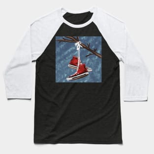 Abandoned Lost Shoes Baseball T-Shirt